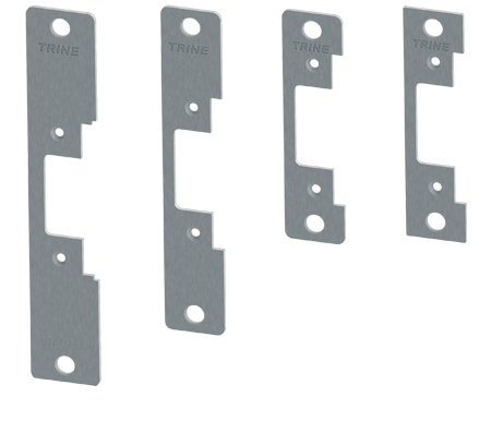 four faceplates for the 4300 electric strike